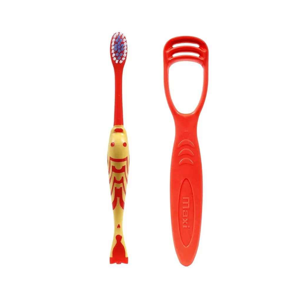 MAXI Goldie Junior + Tongue Cleaner — photo 2