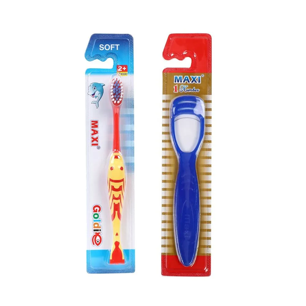 MAXI Goldie Junior + Tongue Cleaner — photo 3