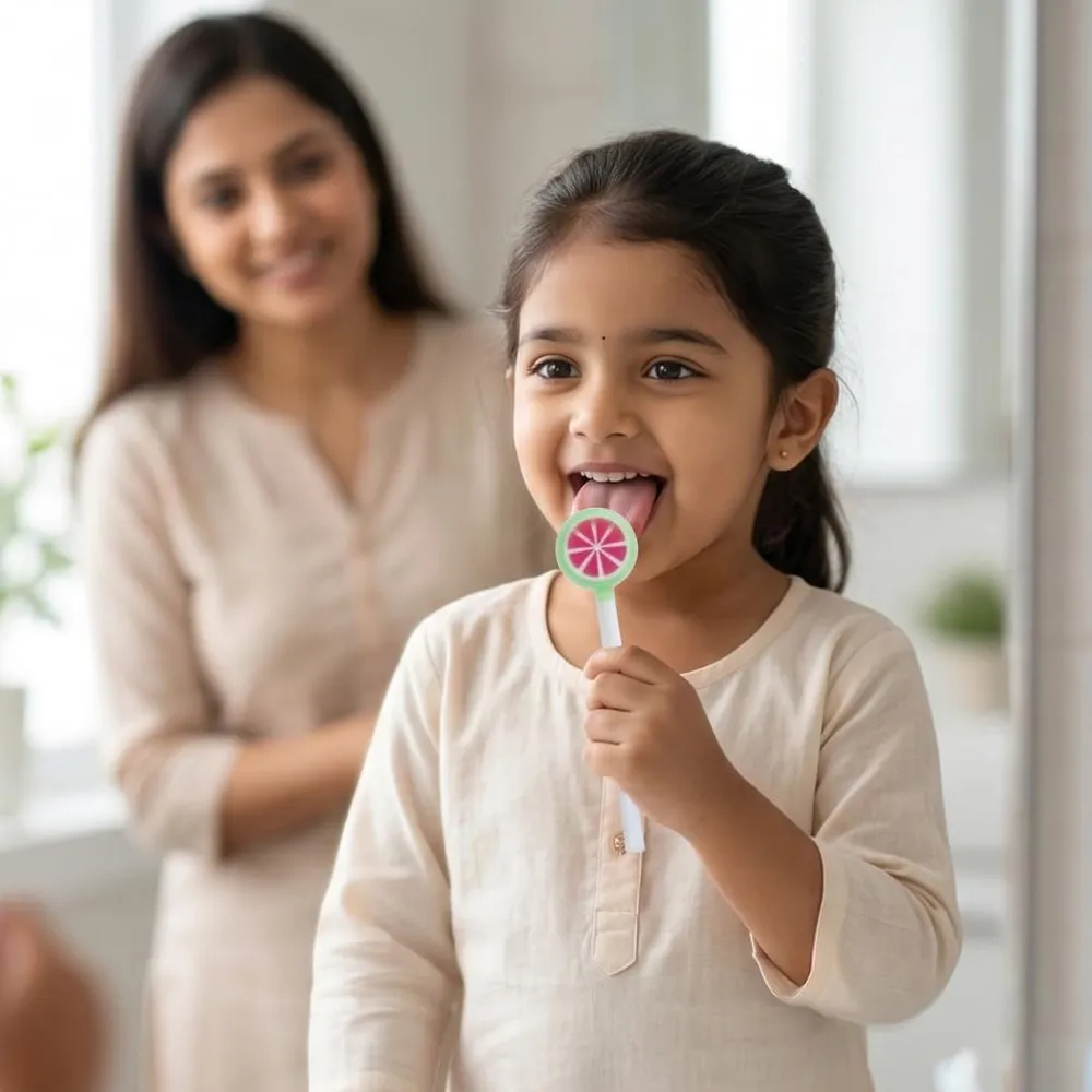 MAXI Lollipop Kids Tongue Cleaner — photo 2