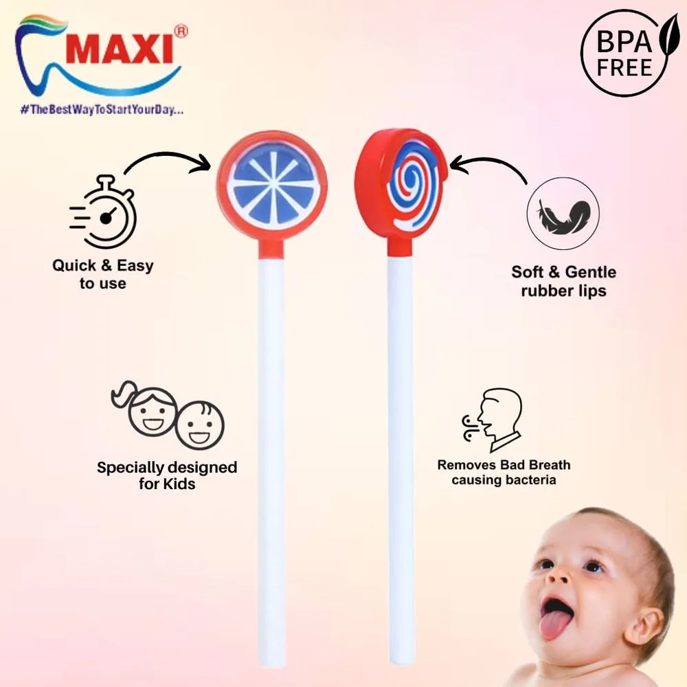 MAXI Lollipop Kids Tongue Cleaner — photo 4