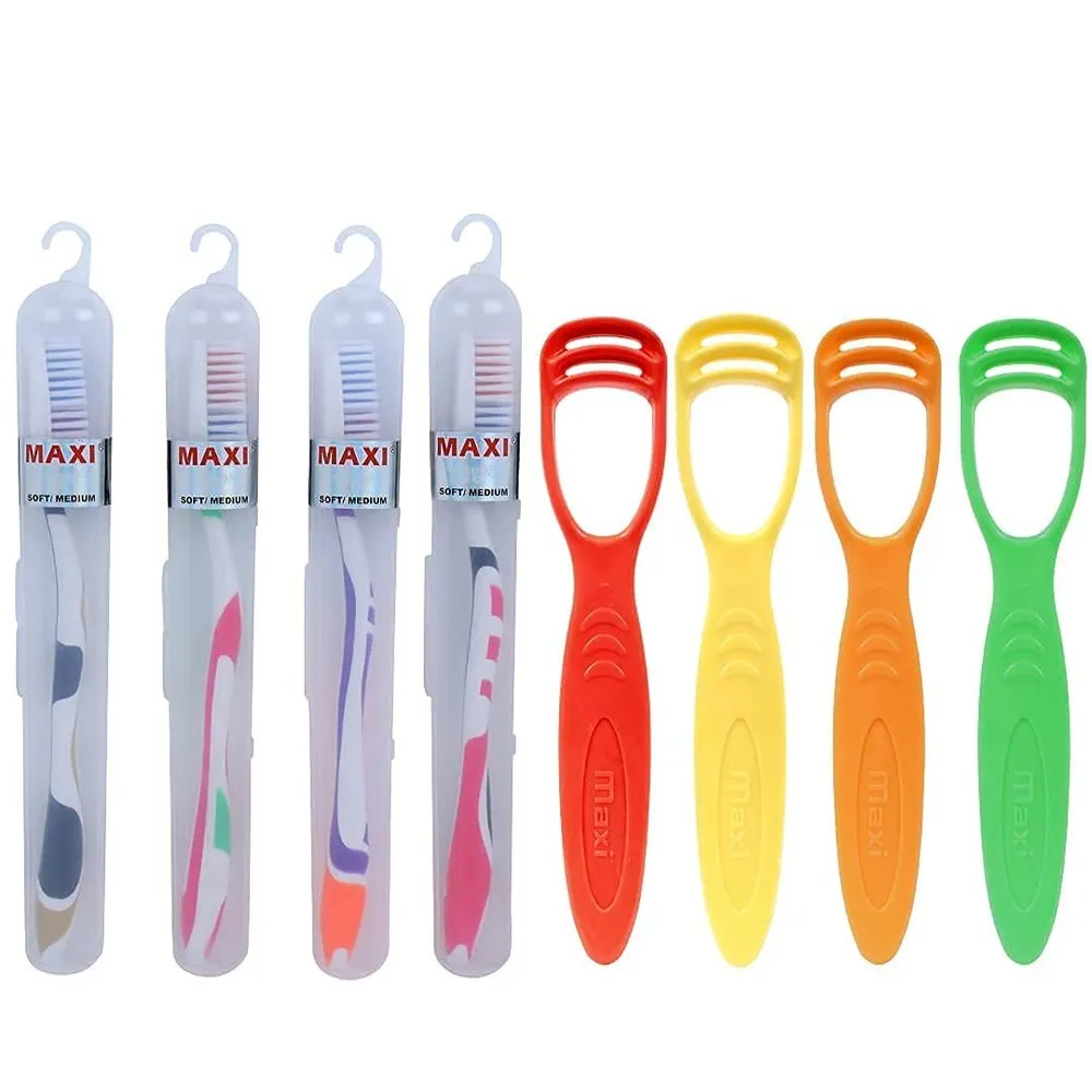 MAXI Travel Brush + Tongue Cleaner — photo 4